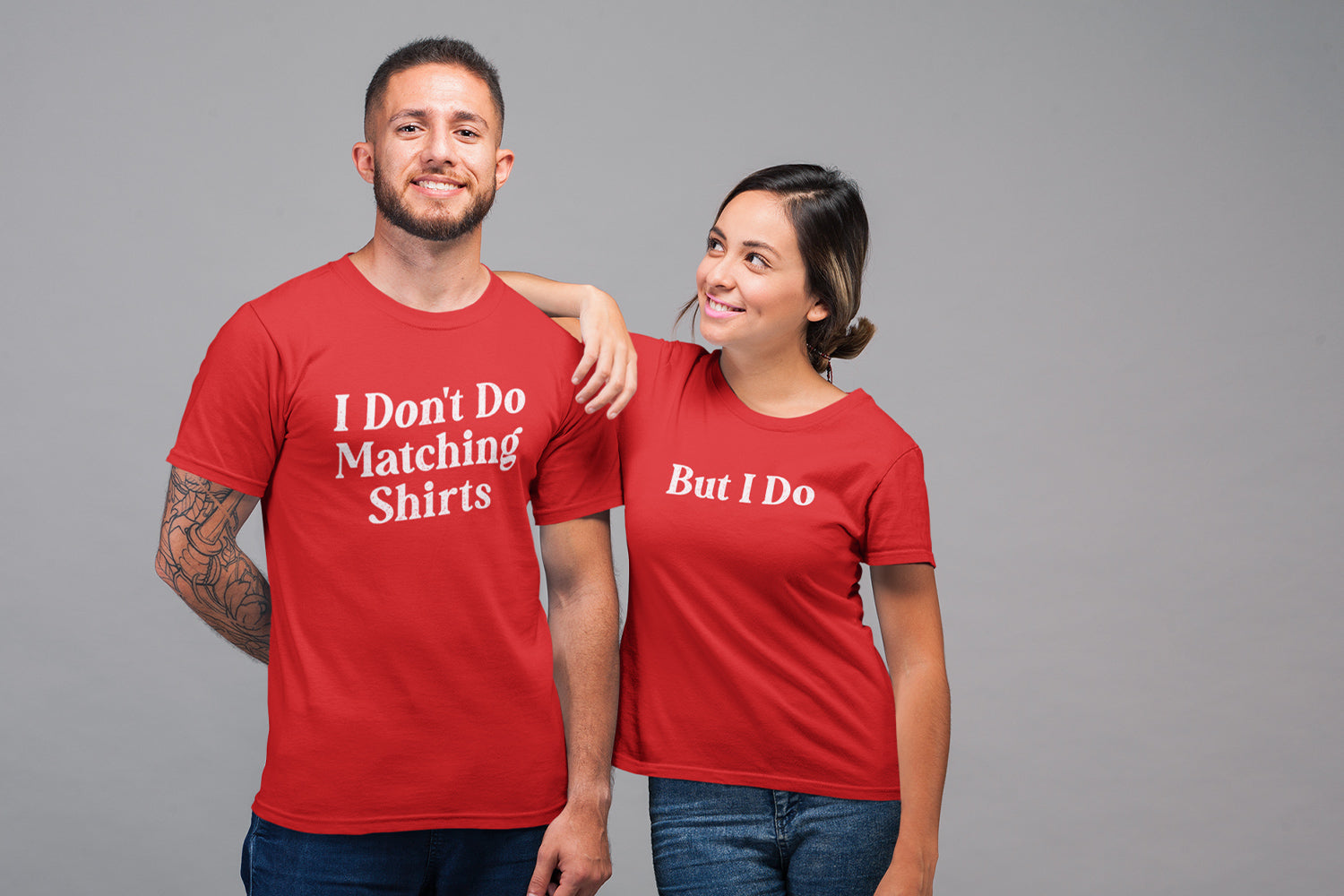 Don't Do Matching Shirts Couples T-Shirt