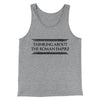 Thinking About The Roman Empire Men/Unisex Tank Top Athletic Heather | Funny Shirt from Famous In Real Life