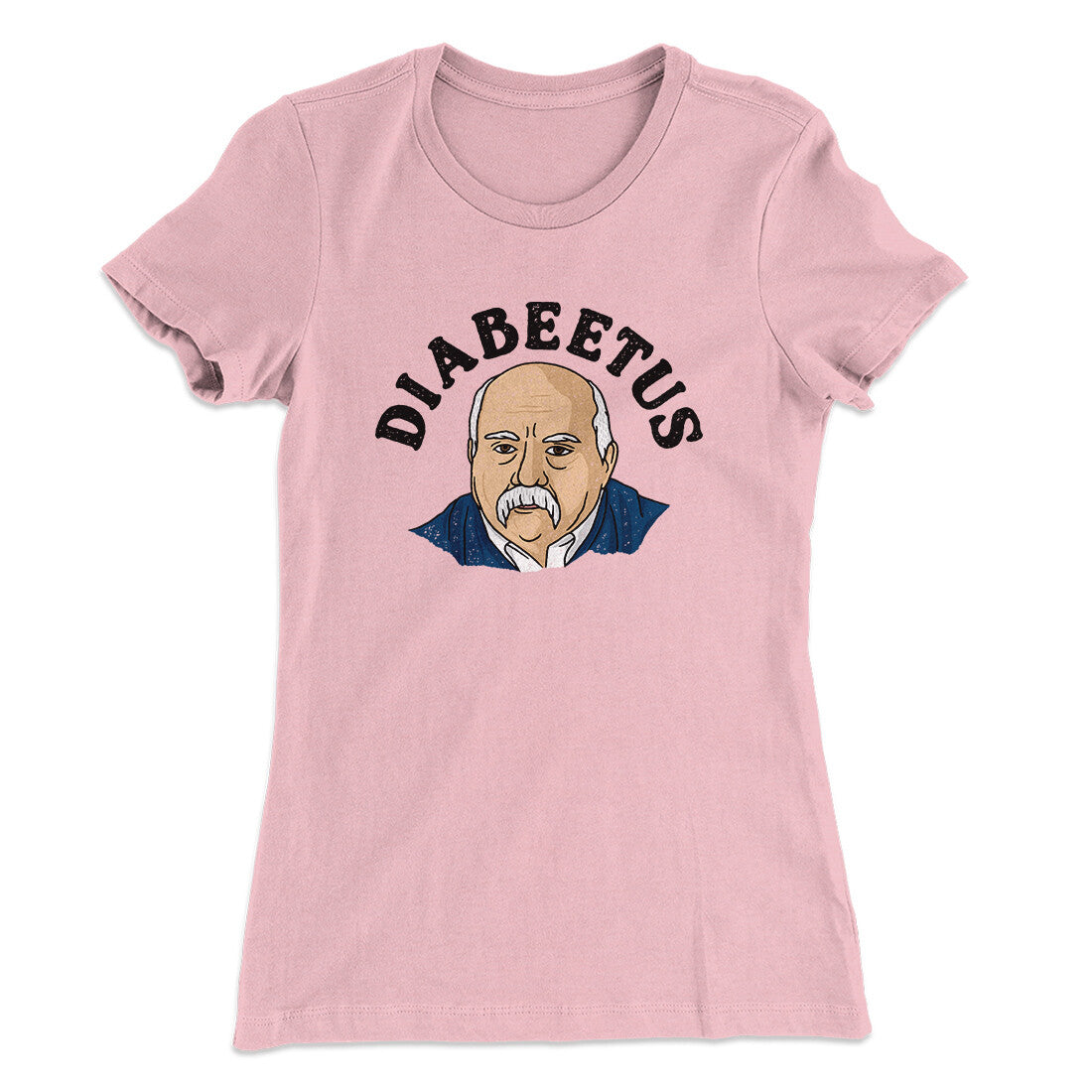 Diabeetus Women's T-Shirt Light Pink | Funny Shirt from Famous In Real Life