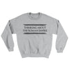 Thinking About The Roman Empire Ugly Sweater Sport Grey | Funny Shirt from Famous In Real Life