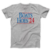 Boats and Hoes 2024 Funny Movie Men/Unisex T-Shirt Athletic Heather | Funny Shirt from Famous In Real Life
