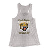 Carole Baskin's Sardine Oil Women's Flowey Tank Top Athletic Heather | Funny Shirt from Famous In Real Life