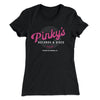 Pinky's Record Shop Women's T-Shirt Black | Funny Shirt from Famous In Real Life