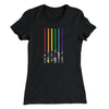 Lightsaber Color Rainbow Women's T-Shirt Black | Funny Shirt from Famous In Real Life