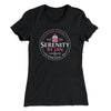 Serenity By Jan Women's T-Shirt Black | Funny Shirt from Famous In Real Life