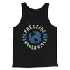 Prestige Worldwide Funny Movie Men/Unisex Tank Top Black | Funny Shirt from Famous In Real Life