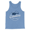 The Catalina Wine Mixer Funny Movie Men/Unisex Tank Top Blue TriBlend | Funny Shirt from Famous In Real Life