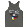 Back To Back World War Champs Men/Unisex Tank Top Deep Heather | Funny Shirt from Famous In Real Life
