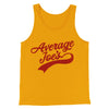 Average Joe's Team Uniform Funny Movie Men/Unisex Tank Top Gold | Funny Shirt from Famous In Real Life