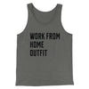 Work From Home Outfit Men/Unisex Tank Top Athletic Heather | Funny Shirt from Famous In Real Life