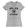 Bel-Air Academy Basketball Women's T-Shirt Heather Gray | Funny Shirt from Famous In Real Life