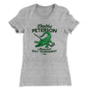 Chubbs Peterson Memorial Golf Tournament Women's T-Shirt Heather Gray | Funny Shirt from Famous In Real Life