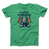 I Love Purrades Men/Unisex T-Shirt Heather Kelly | Funny Shirt from Famous In Real Life