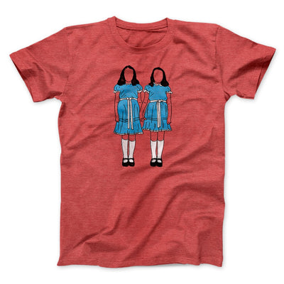 Grady Twins Funny Movie Men/Unisex T-Shirt Heather Red | Funny Shirt from Famous In Real Life