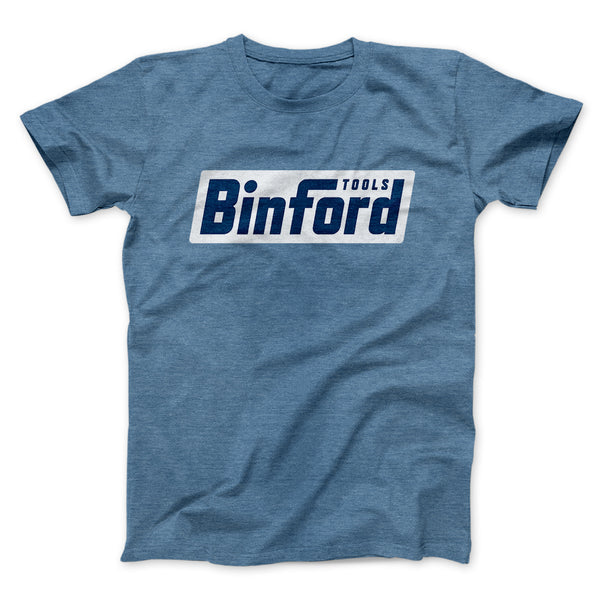 Maglietta Uomo Binford Tools – 100% Cotone, Nero, Taglie Forti XXXXXL, Stampa Digitale Di Qualità