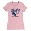 Blue Cat Lodge Women's T-Shirt Light Pink | Funny Shirt from Famous In Real Life