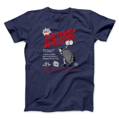 Betelgeuse Funny Movie Men/Unisex T-Shirt Navy | Funny Shirt from Famous In Real Life