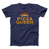 Pizza Queen Funny Men/Unisex T-Shirt Navy | Funny Shirt from Famous In Real Life