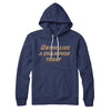 Drink Like A Champion Today Hoodie Navy | Funny Shirt from Famous In Real Life