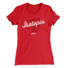 Springfield Isotopes Women's T-Shirt Red | Funny Shirt from Famous In Real Life