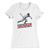 Touchdown! Funny Women's T-Shirt White | Funny Shirt from Famous In Real Life