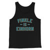 Finkle Is Einhorn Funny Movie Men/Unisex Tank Top Black | Funny Shirt from Famous In Real Life