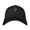 Chili Pepper Dad hat Black | Funny Shirt from Famous In Real Life