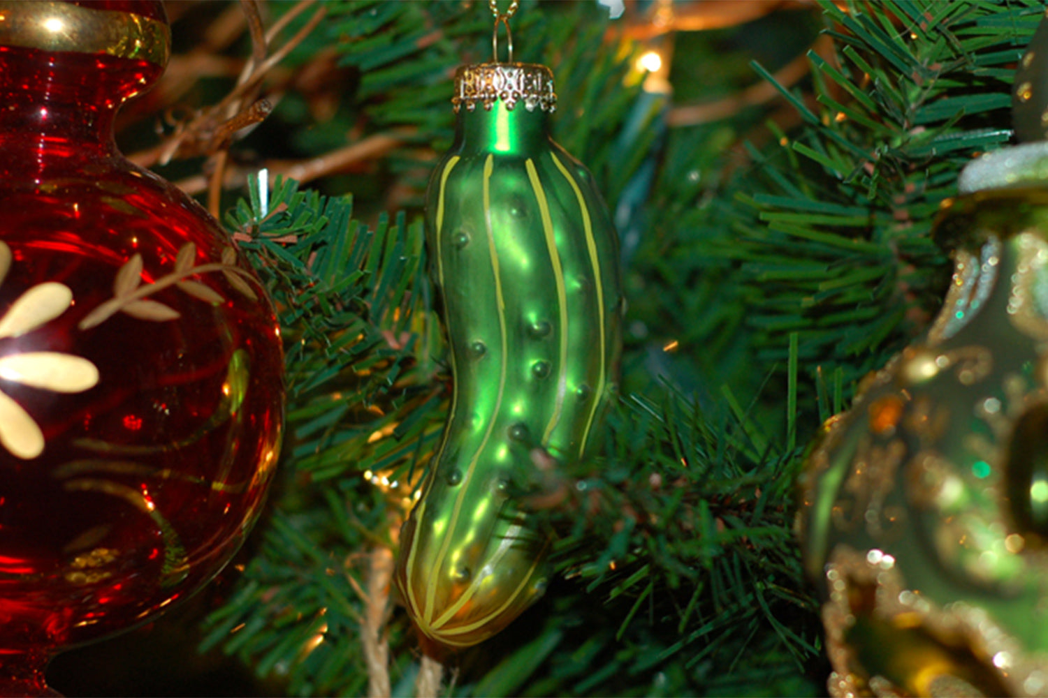 The Christmas Tree Pickle, Explained Famous IRL Christmas Pickles