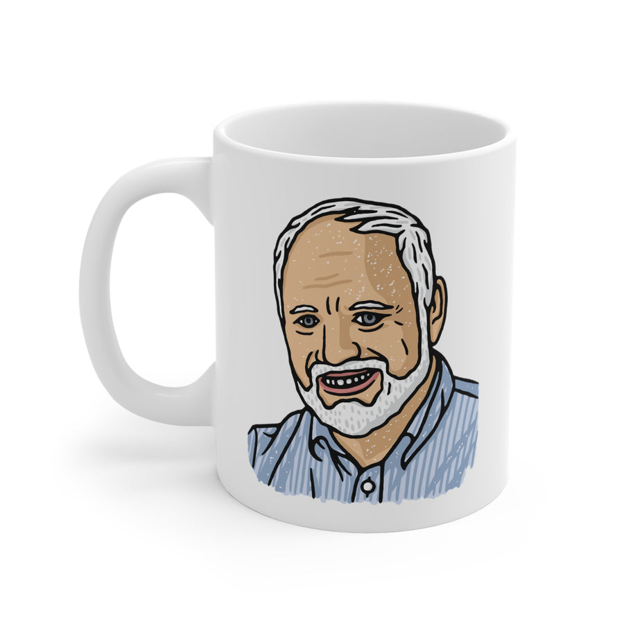 Hide the Pain Harold Meme Coffee Mug | Funny Shirt from Famous In Real Life