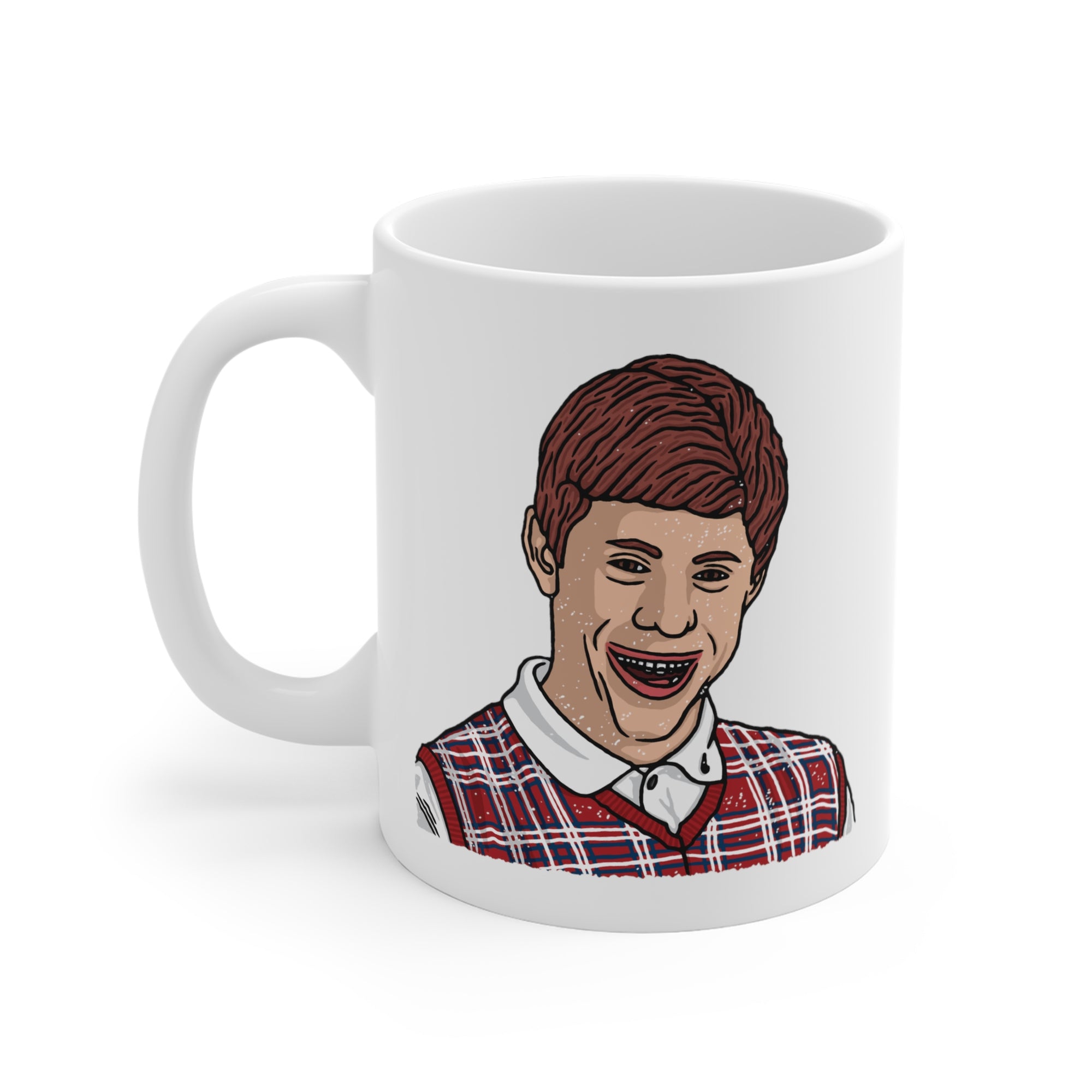 Bad Luck Brian Meme Coffee Mug | Funny Shirt from Famous In Real Life