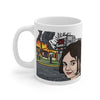 Disaster Girl Meme Coffee Mug 11oz | Funny Shirt from Famous In Real Life
