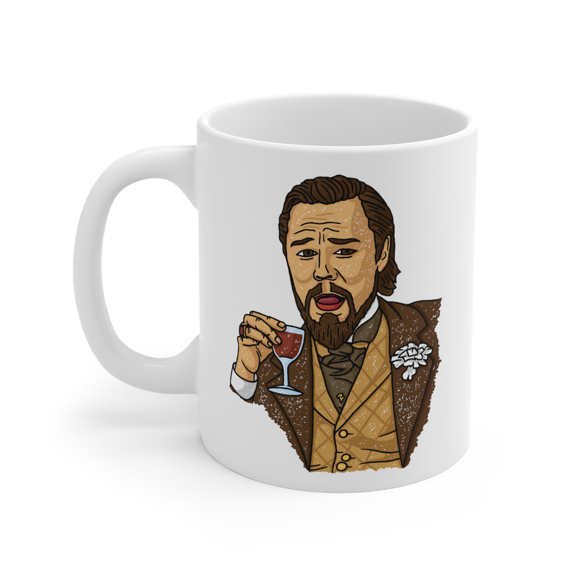 Calvin Candie Meme Coffee Mug | Funny Shirt from Famous In Real Life