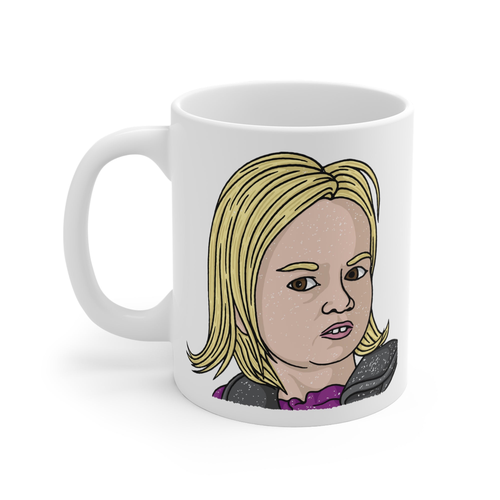 Side Eye Chloe Meme Coffee Mug | Funny Shirt from Famous In Real Life