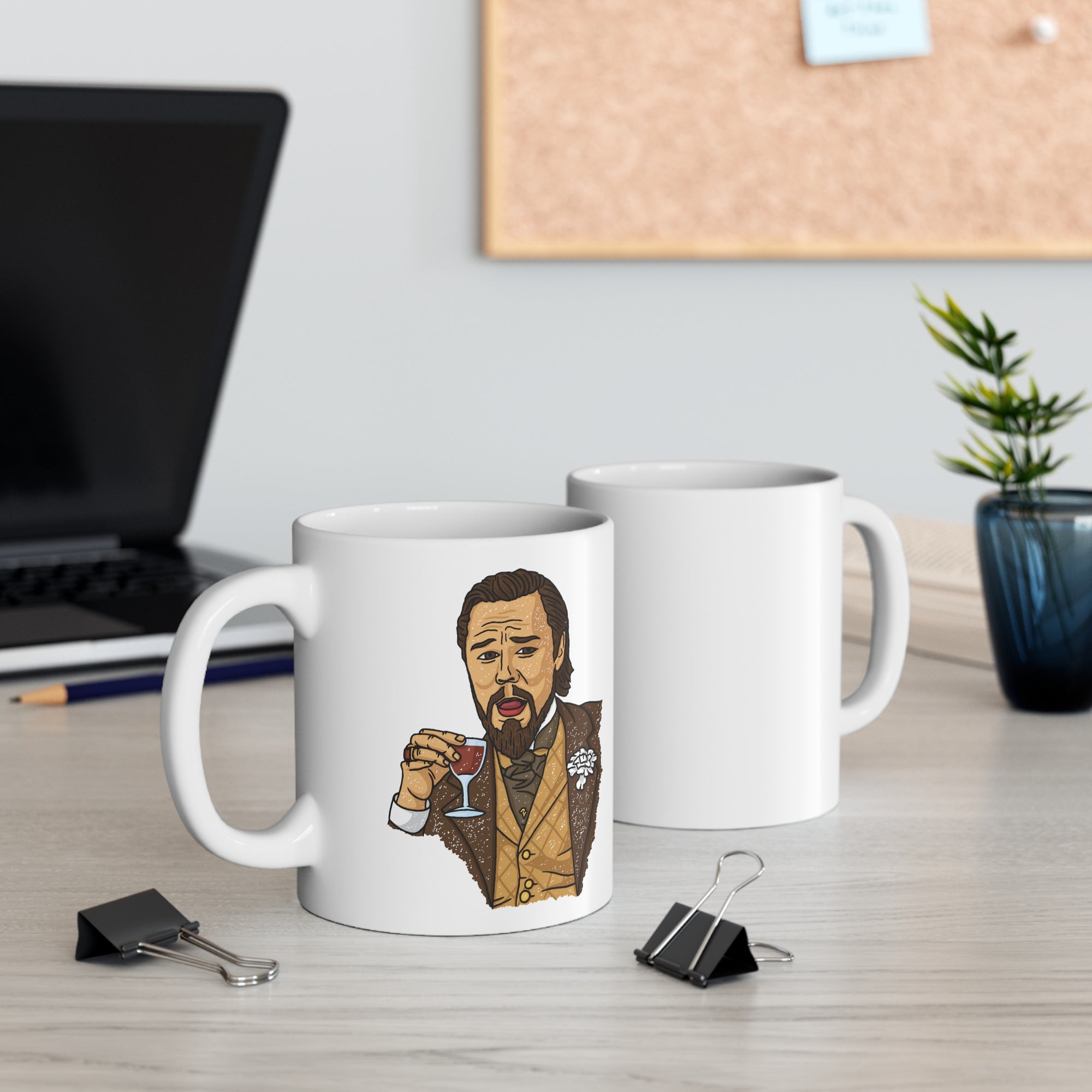 Calvin Candie Meme Coffee Mug | Funny Shirt from Famous In Real Life