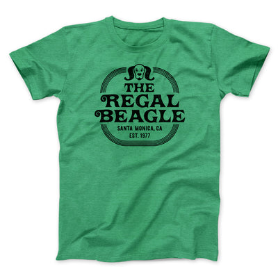 The Regal Beagle Men/Unisex T-Shirt Heather Kelly | Funny Shirt from Famous In Real Life
