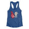 Washington #1 Women's Racerback Tank Royal | Funny Shirt from Famous In Real Life