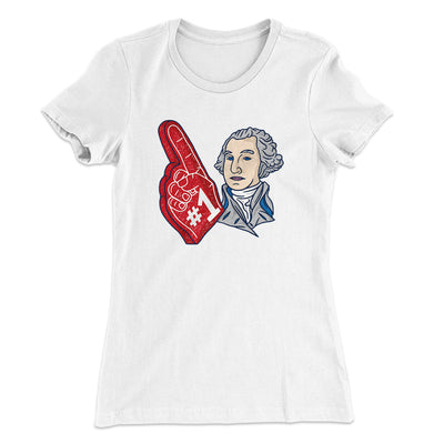 Washington #1 Women's T-Shirt White | Funny Shirt from Famous In Real Life