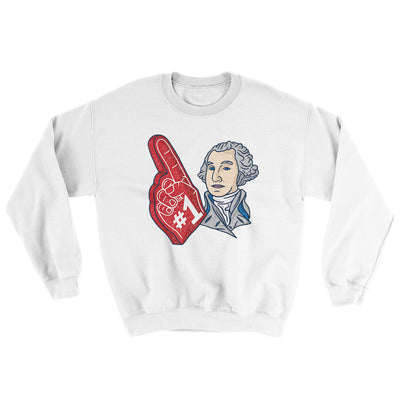 Washington #1 Ugly Sweater White | Funny Shirt from Famous In Real Life
