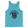 We Ain’t Found Shit Men/Unisex Tank Top Aqua Triblend | Funny Shirt from Famous In Real Life