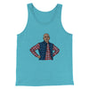 Disappointed Fan Meme Men/Unisex Tank Top Aqua Triblend | Funny Shirt from Famous In Real Life