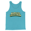 Marilize Legaluana Men/Unisex Tank Top Aqua Triblend | Funny Shirt from Famous In Real Life
