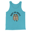 Don’t Do Drugs Men/Unisex Tank Top Aqua Triblend | Funny Shirt from Famous In Real Life