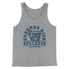 Shermer High Bulldogs Men/Unisex Tank Top Athletic Heather | Funny Shirt from Famous In Real Life