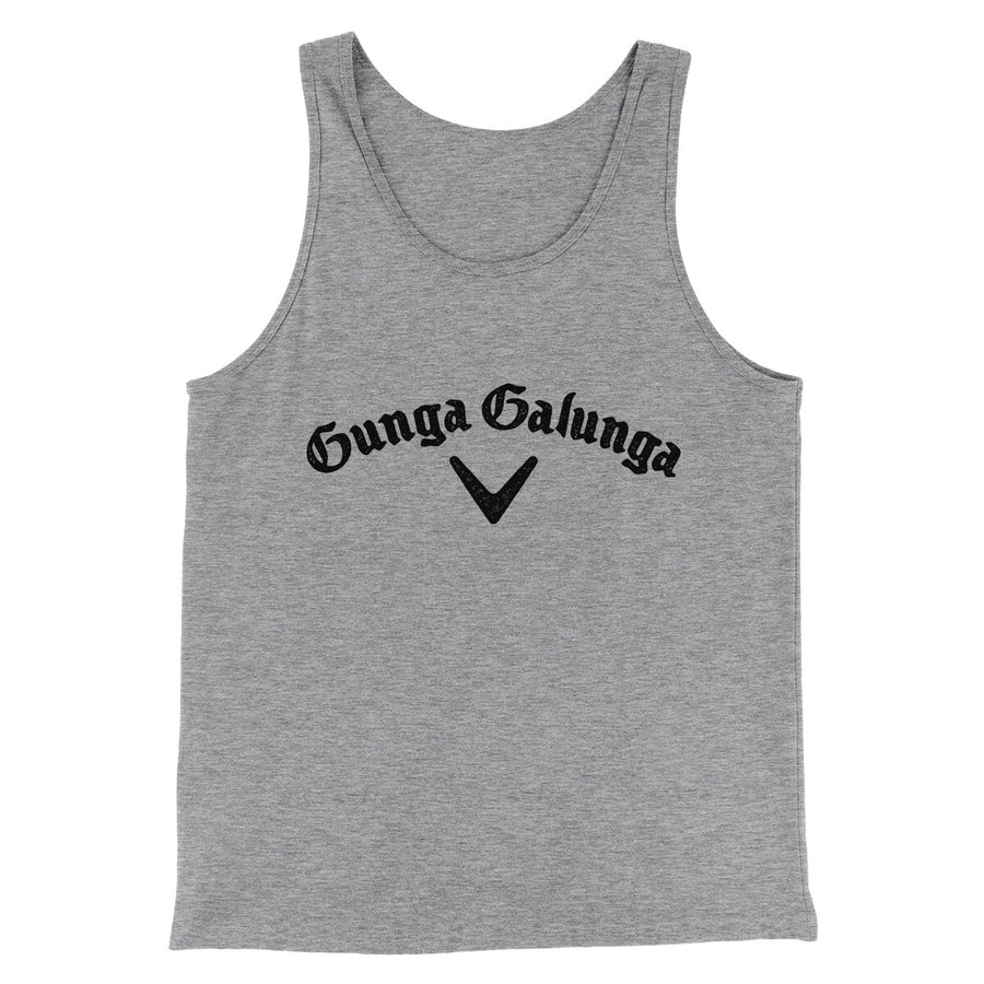 Gunga Galunga Men/Unisex Tank Top Athletic Heather | Funny Shirt from Famous In Real Life