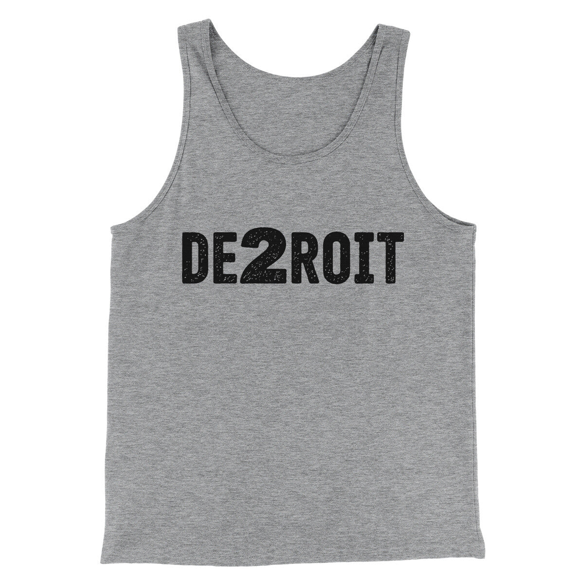 De2Roit Men/Unisex Tank Top | Funny Shirt from Famous In Real Life
