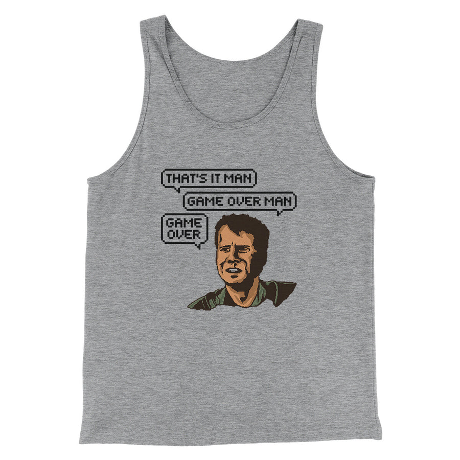 Thats It Man Game Over Man Men/Unisex Tank Top | Funny Shirt from Famous In Real Life