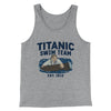 Titanic Swim Team Men/Unisex Tank Top Athletic Heather | Funny Shirt from Famous In Real Life