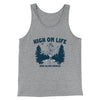 High On Life And Also Drugs Men/Unisex Tank Top Athletic Heather | Funny Shirt from Famous In Real Life