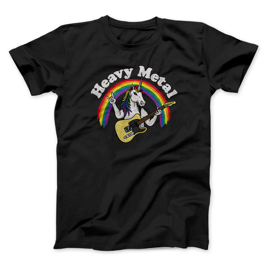 Heavy Metal Men/Unisex T-Shirt Black | Funny Shirt from Famous In Real Life