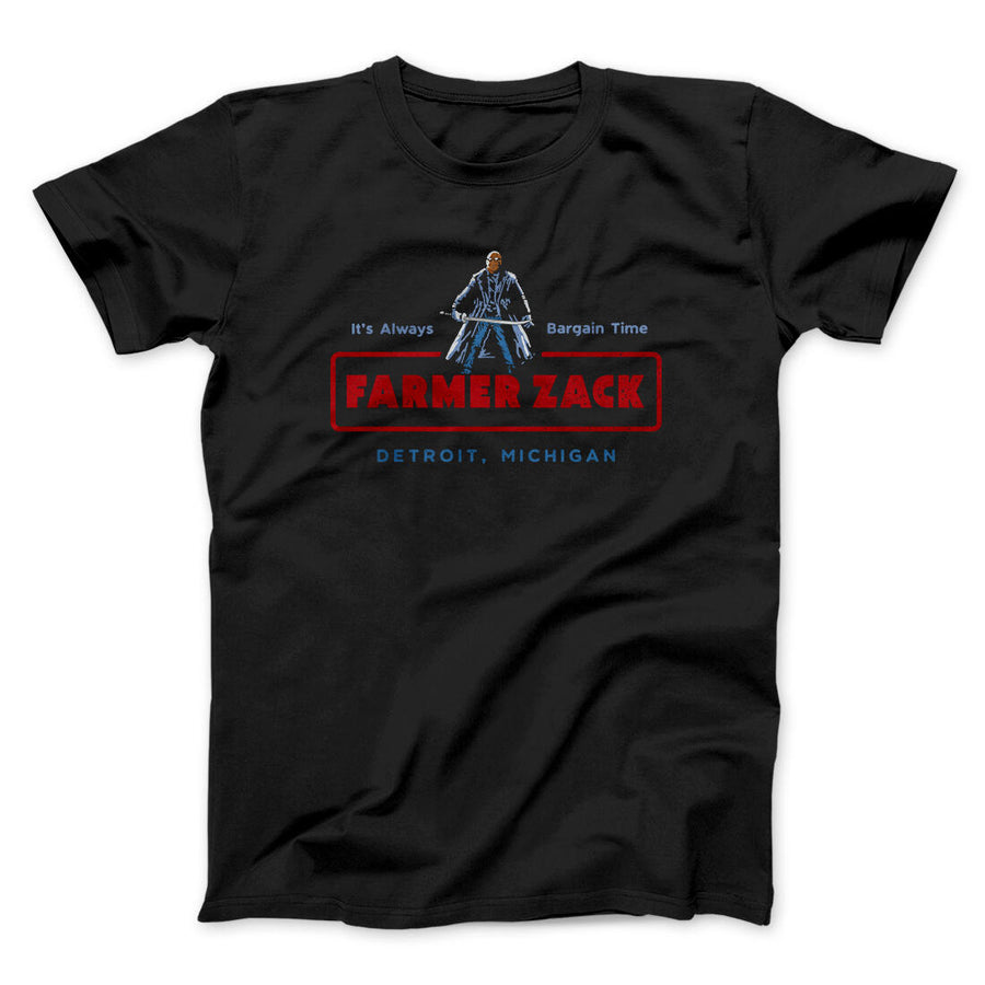 Farmer Zack Men/Unisex T-Shirt Black | Funny Shirt from Famous In Real Life